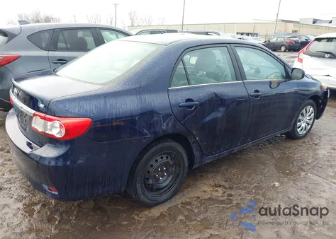 2013 Toyota Corolla Le z USA, uszkodzony, nr VIN 2T1BU4EE0DC974906